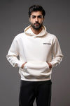 Winter White Statement Hoodie